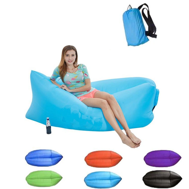 Portable Inflatable Bed Travel Beach Air Sofa Inflatable Sofa Outdoor