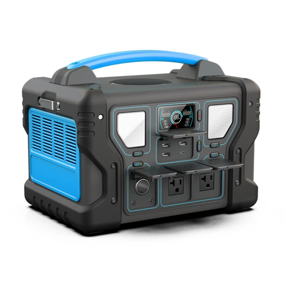 Professional Supplier Outdoor Camping Emergency Backup High Output DC Portable Power Station Solar Generator