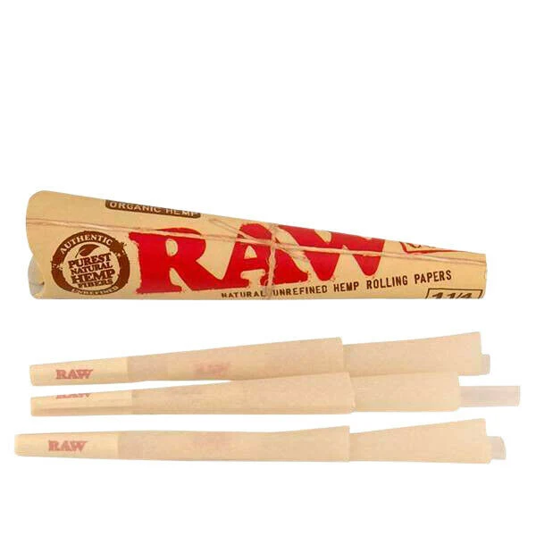 Raw Classic 1/4 Cones Pack of 6