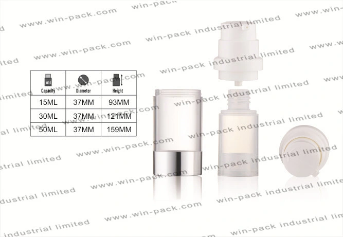 Winpack Hot Sale aluminium bas bouteille Airless Lotion cosmétique de l'emballage