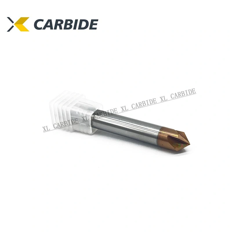 Solid Carbide Center Drill/Spotting Drill HRC55 with Tisin Coating