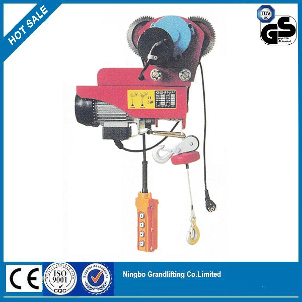 Wire Rope Mini Electric Hoist with Electric Trolley