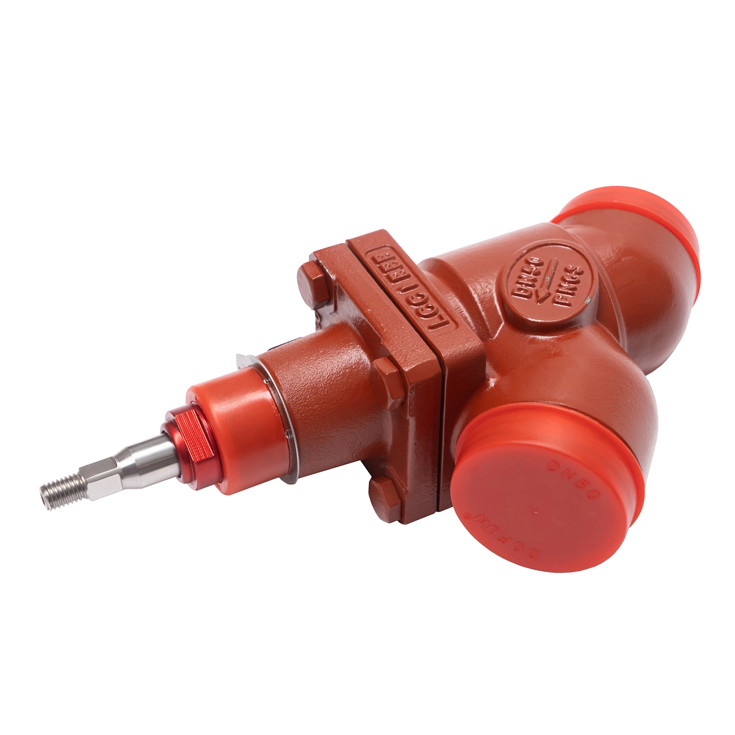 Diameter 15-80mm Butt Welding Right Angle Stop Check Valve for Refrigeration Equipment