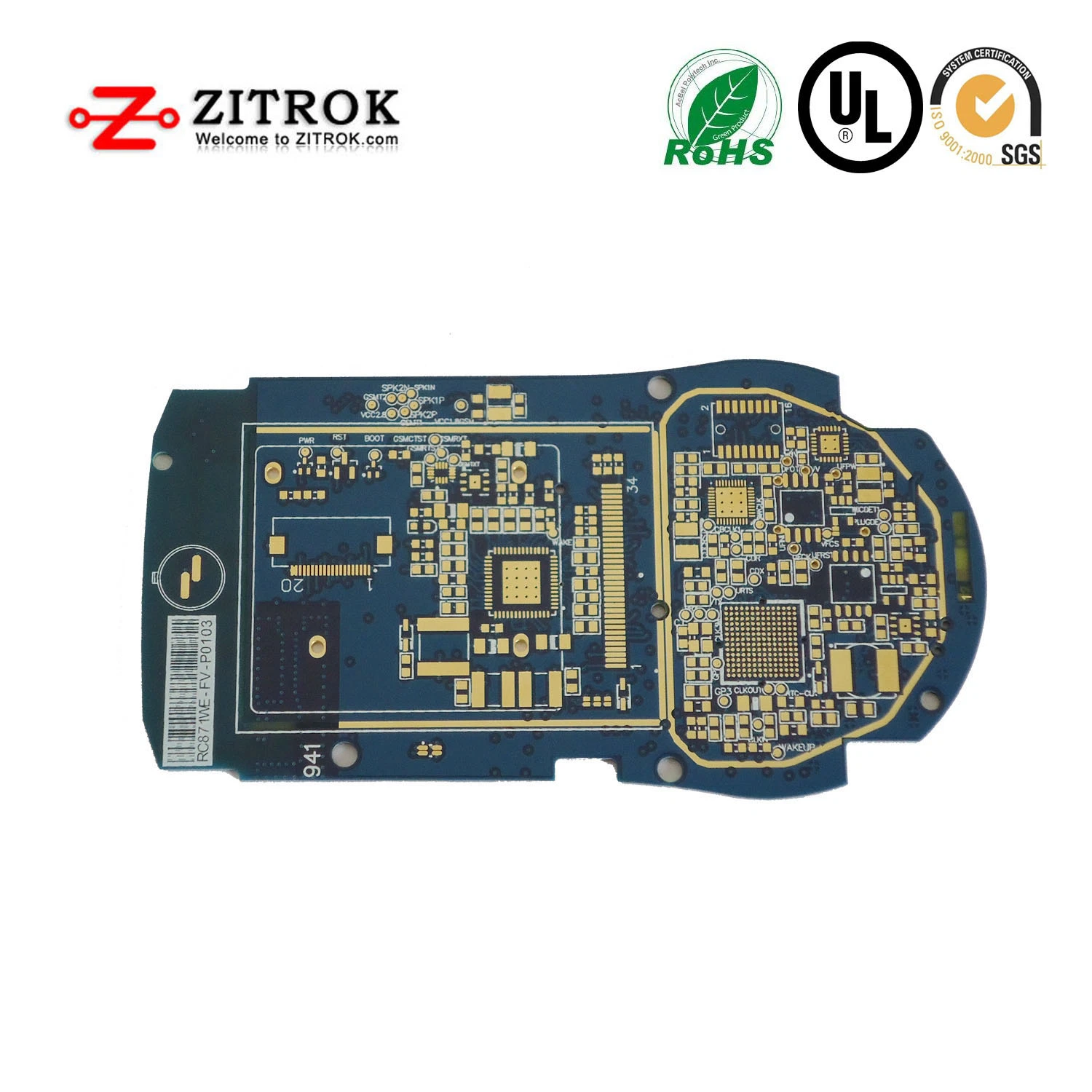 HDI PCB 94V0 Multilayer PCB Board High Precision Circuit Board PCB Manufacutring in Shenzhen