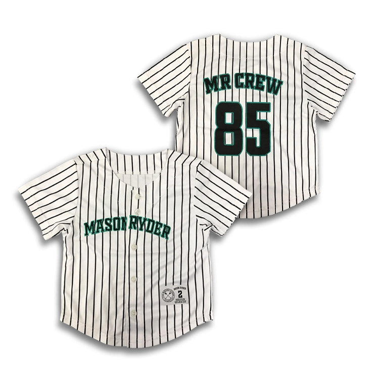 Custom Baseball Jersey Embroidery Logo Sublimation Design Mens Baseball Shirt