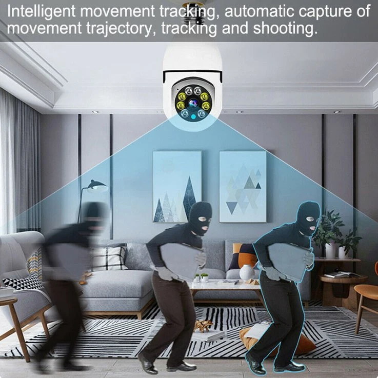 1080P Night Vision Cameras Two Way Talk Auto Tracking Security WiFi Camera