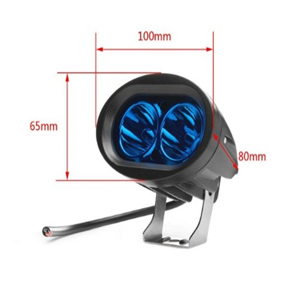 Car Lamp Warning Blue Light Spot Point Electrical Trucks Headlight