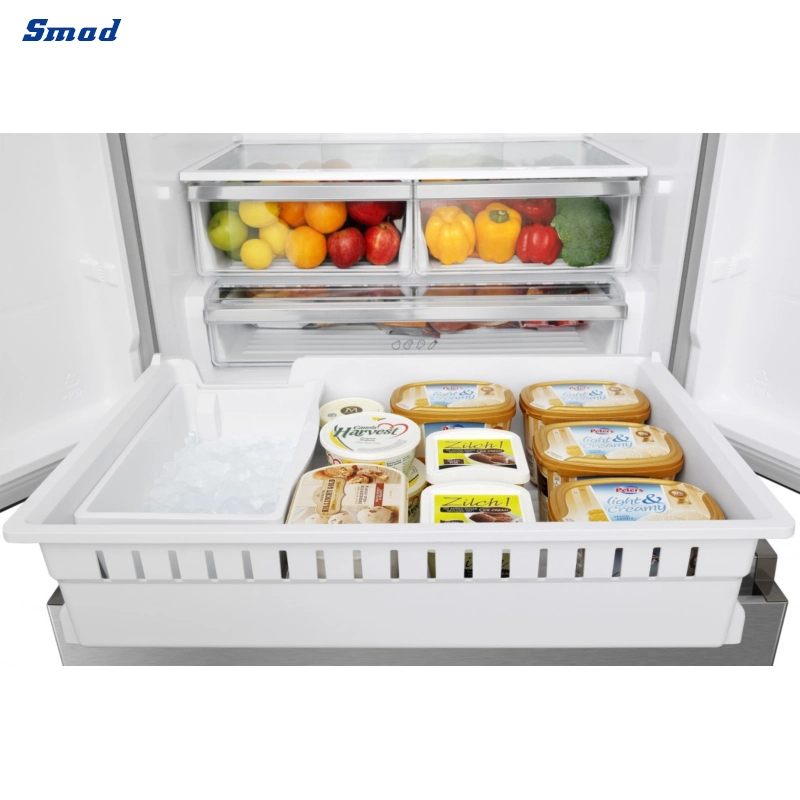 26.6 Cu. FT Home Refrigerator & Freezer with Water Ice Maker