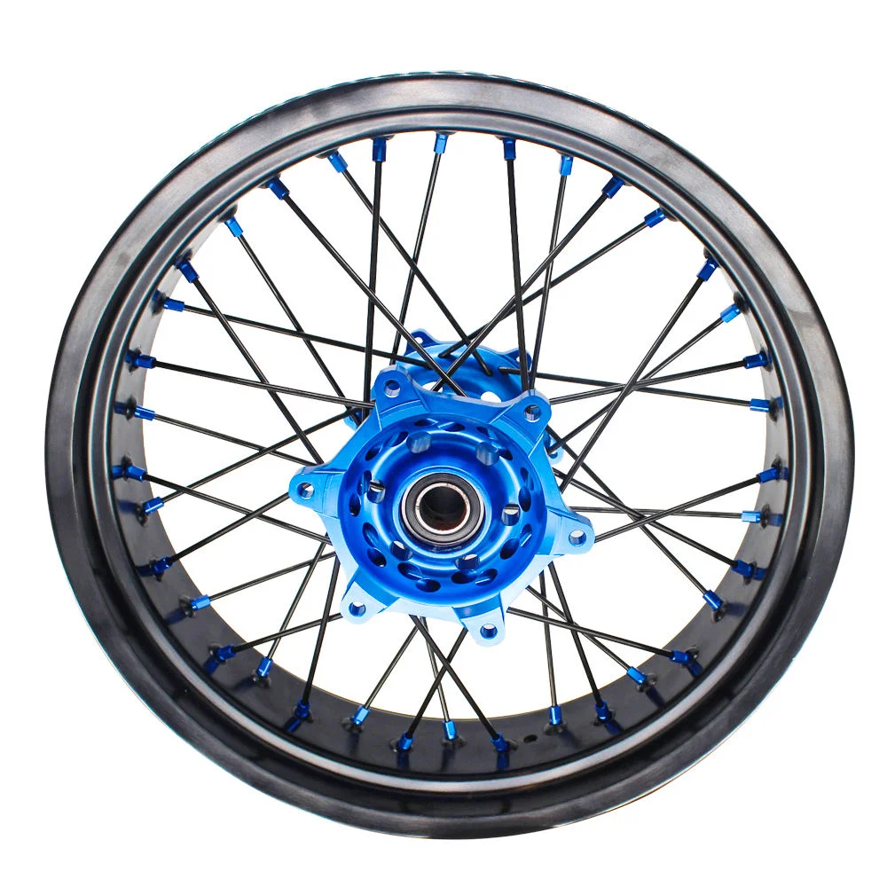 Motorcycle Wheel 17 Inch 17X3.5" 17X5.0" Alloy Spoke Supermoto Wheels