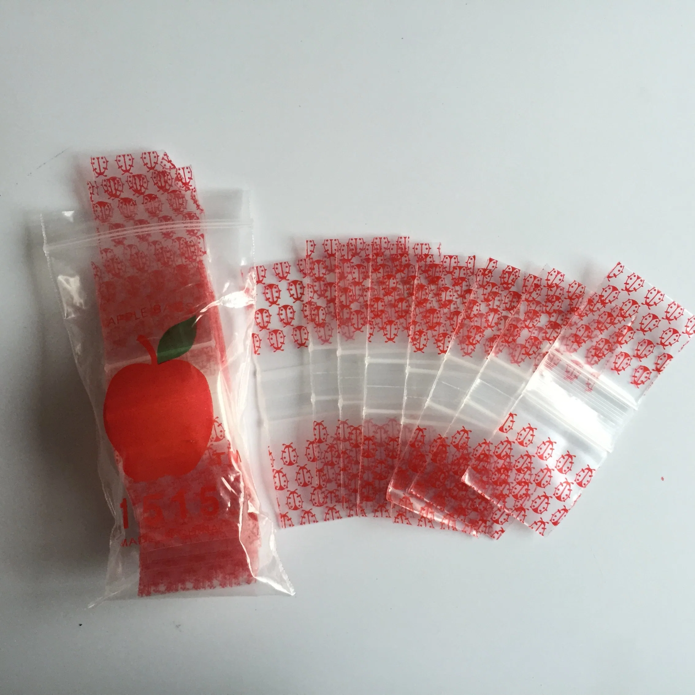 2020 Apple Brand Bags/Mini Small Plastic Storage Ziplock Baggies