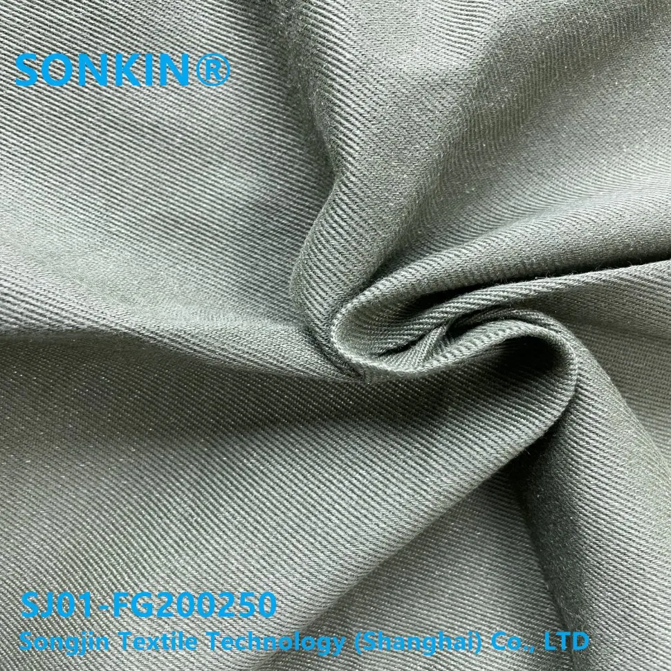 China Manufacturer 250GSM PARA Aramid Cut-Resistant Flame Retardant Woven Fabric Functional Textile
