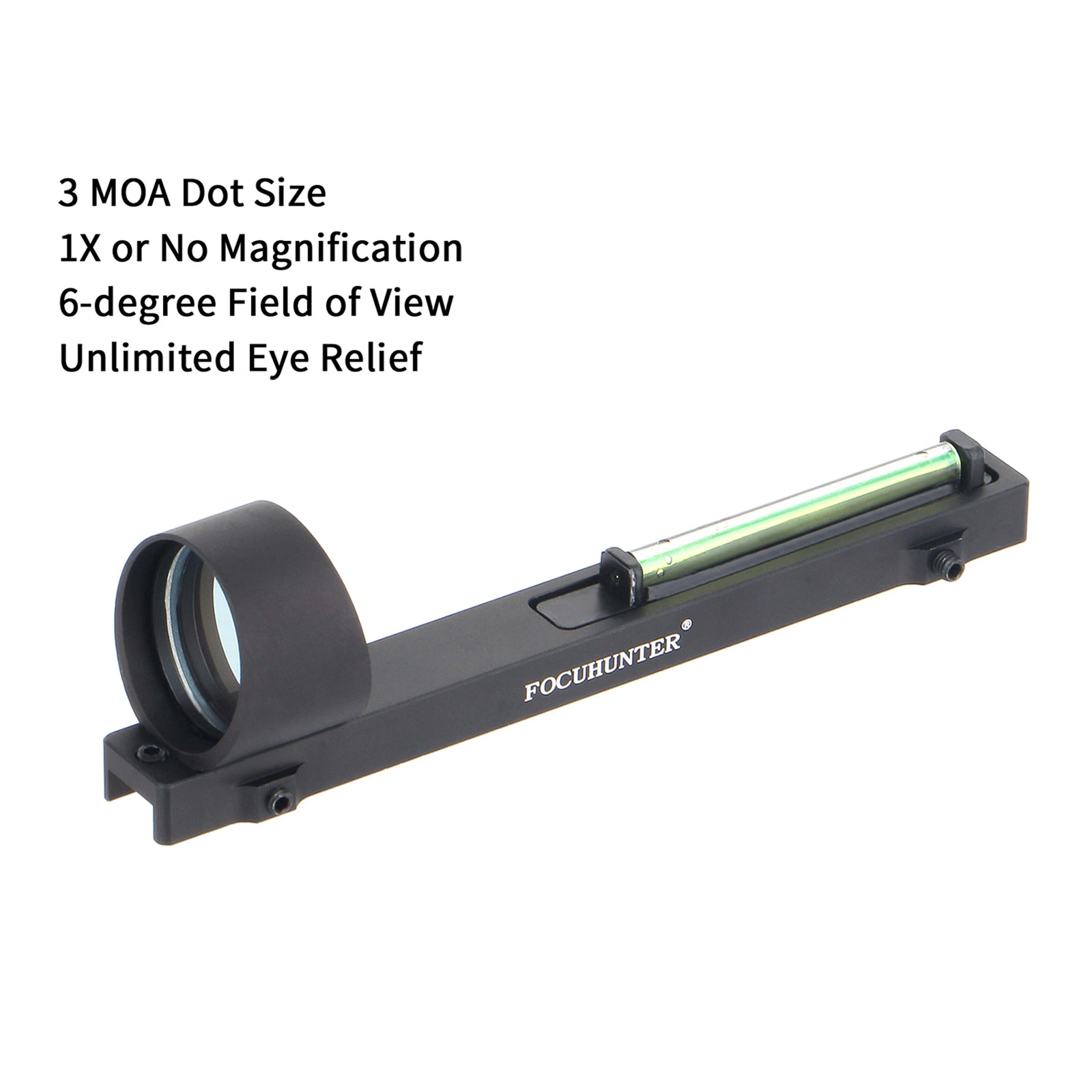 Hunting 1X28 Fiber Green DOT Sight