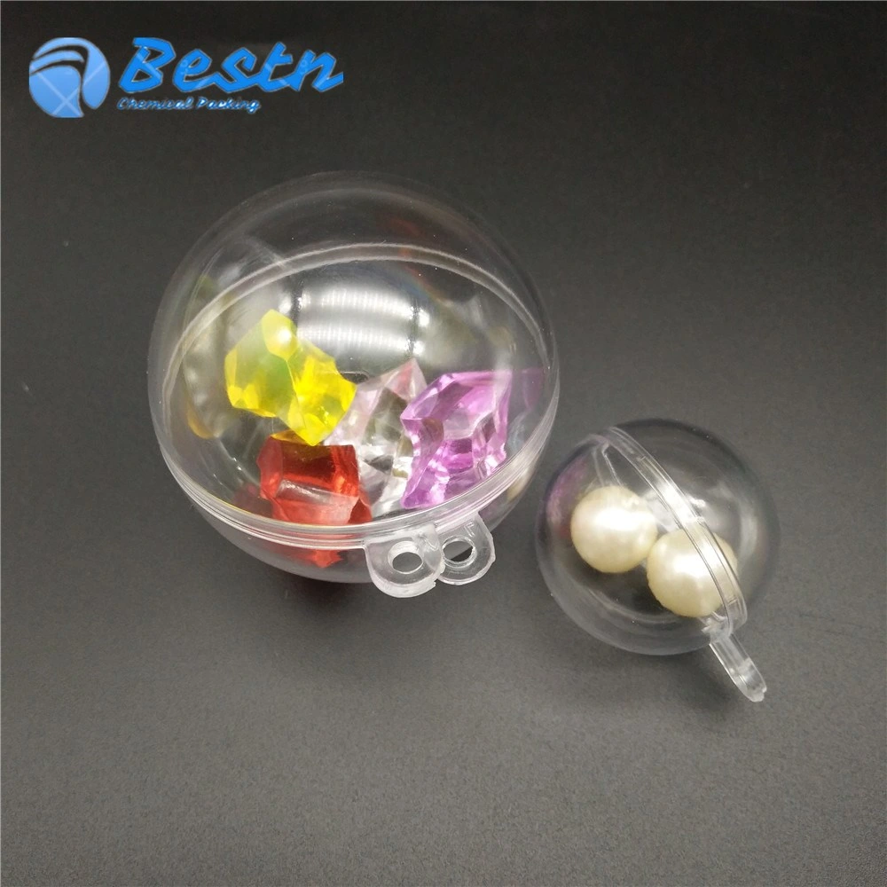 Clear Plastis Openable Ball for Christmas Decoration