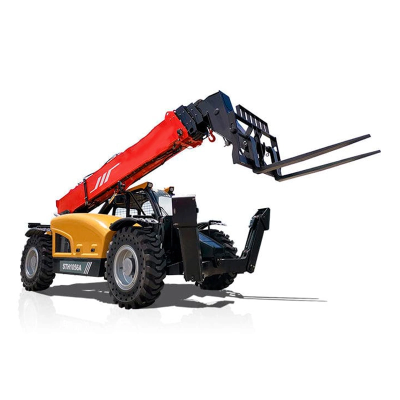 4.5t 17m Height Telescopic Side Boom Forklift Telehandler Sth634A Sth844A Sth1056A Sth1256A