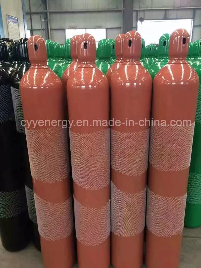 Low Price 50L High Pressure Argon Oxygen Nitrogen Carbon Dioxide Seamless Steel Cylinder