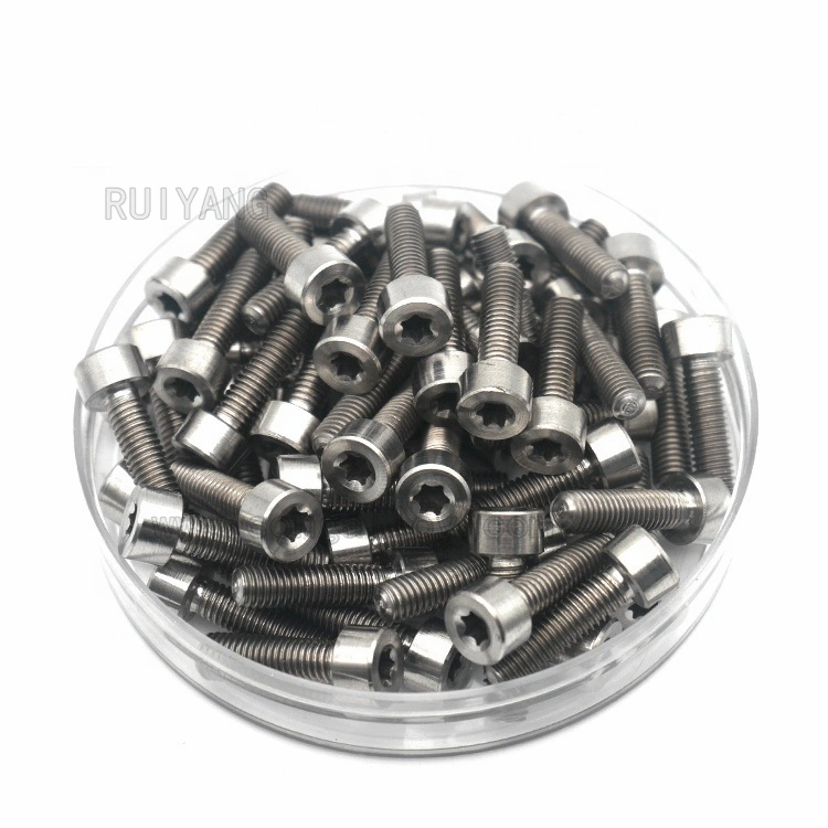 Titanium Gr1, Gr2, Gr5 Torx Socket Cap Head Machine Screws