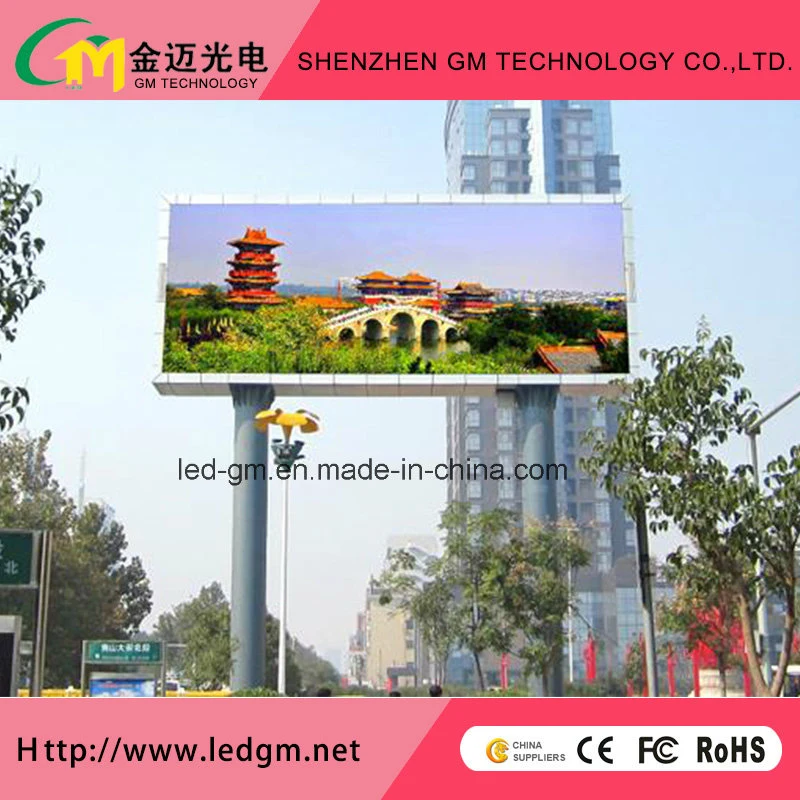 Outdoor Traffic LED Advertising Display, P10mm Full Color LED panel