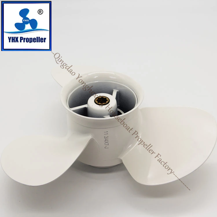 Outboard Engine High Performance Propeller Fit for YAMAHA 9.9-15HP Marine Boat Propeller 11 3/4X7 69g-45943-00-00