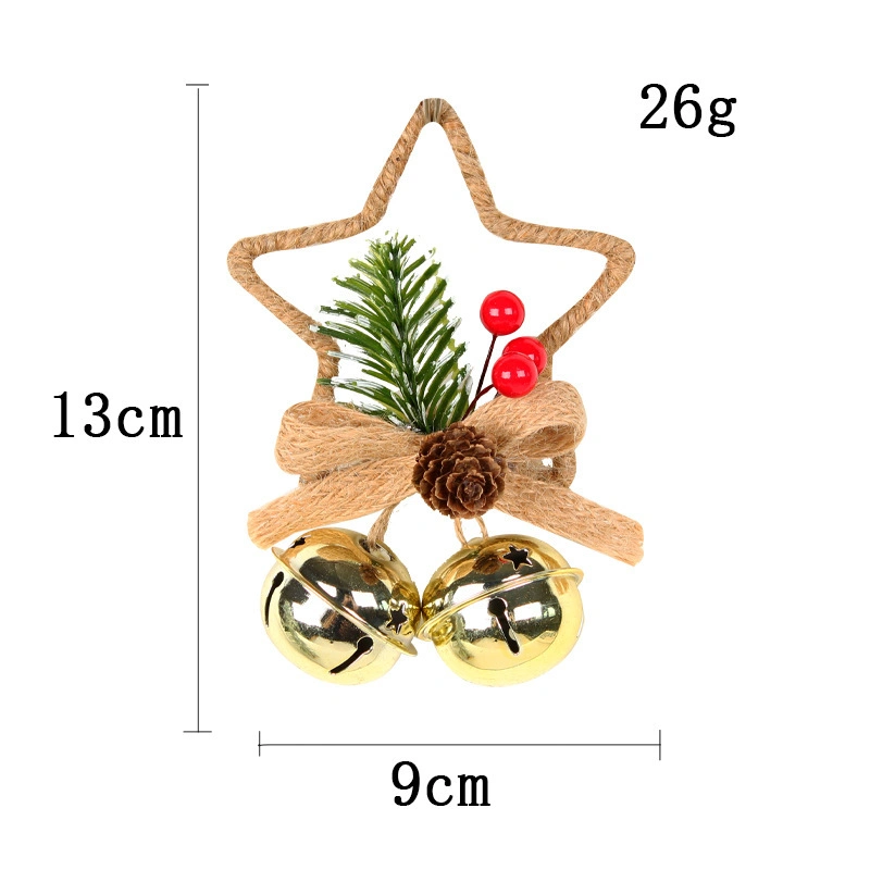 Door Wall Window Christmas Deco, Stars and Bells Ornaments Trees Toppers Christmas Tree Decoration