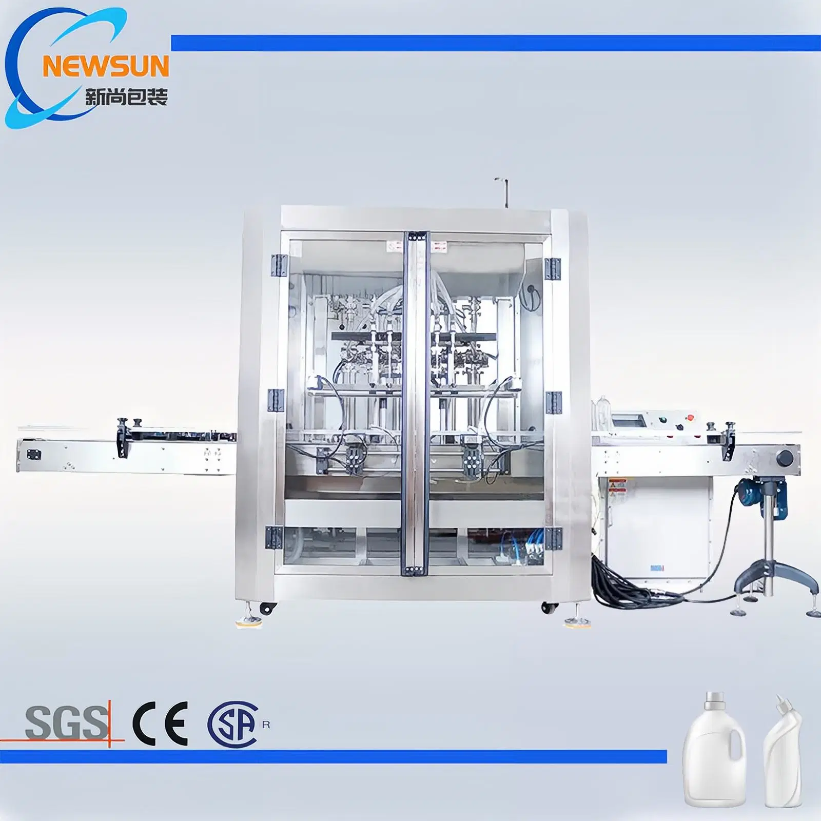 Good Price Automatic Gas Oil Lubricating / Engine / Edible Olive / Cooking Oil Bottling Plant Multiheads Piston Pump Filling Capping Packing Machine Machinery