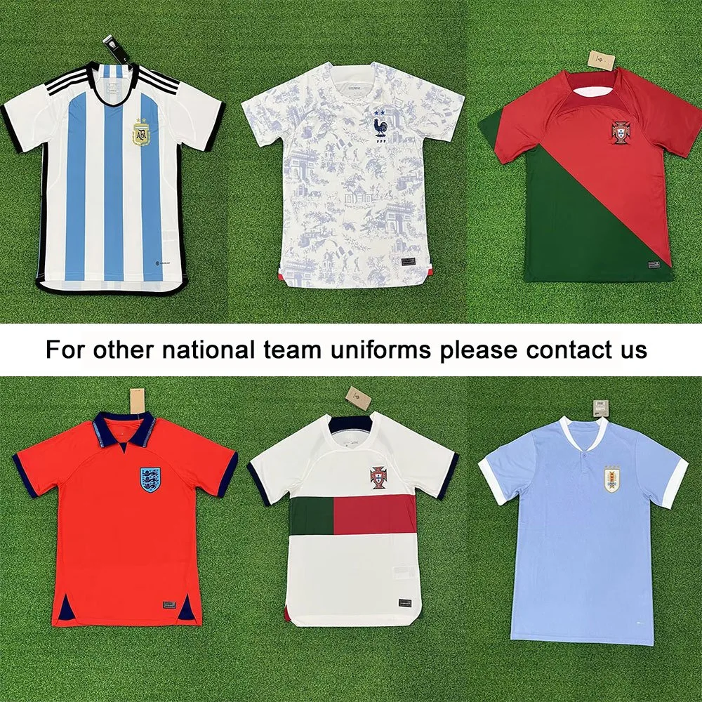 2022/2023 Custom Soccer Jerseys Casual Man T-Shirts Football Jersey Oversized T Shirt for Men's Short Sleeve Tshirt Football Team Shirt Tops Tee
