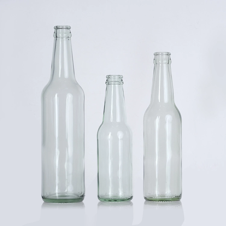 Prix d'usine Bouteille de bière artisanale en verre ambré personnalisée de 250 ml 500 ml