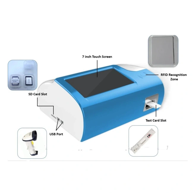 Высокопродажная клиническая аналитическая система для иммунологического анализа POCT для лаборатории