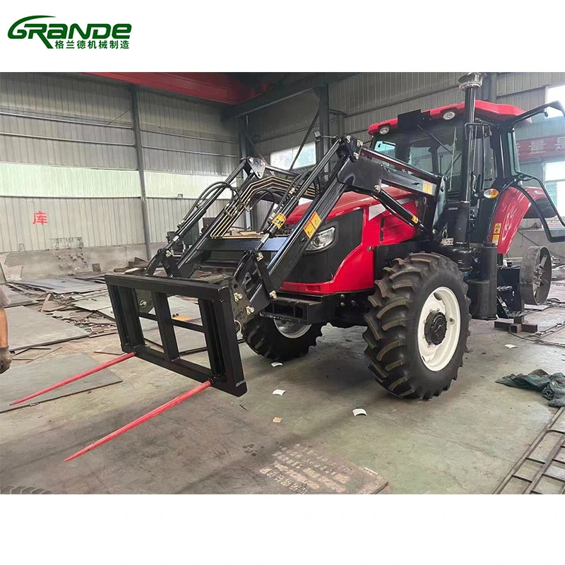 Easy Operation Tractor Grass Tool Grass Forklift