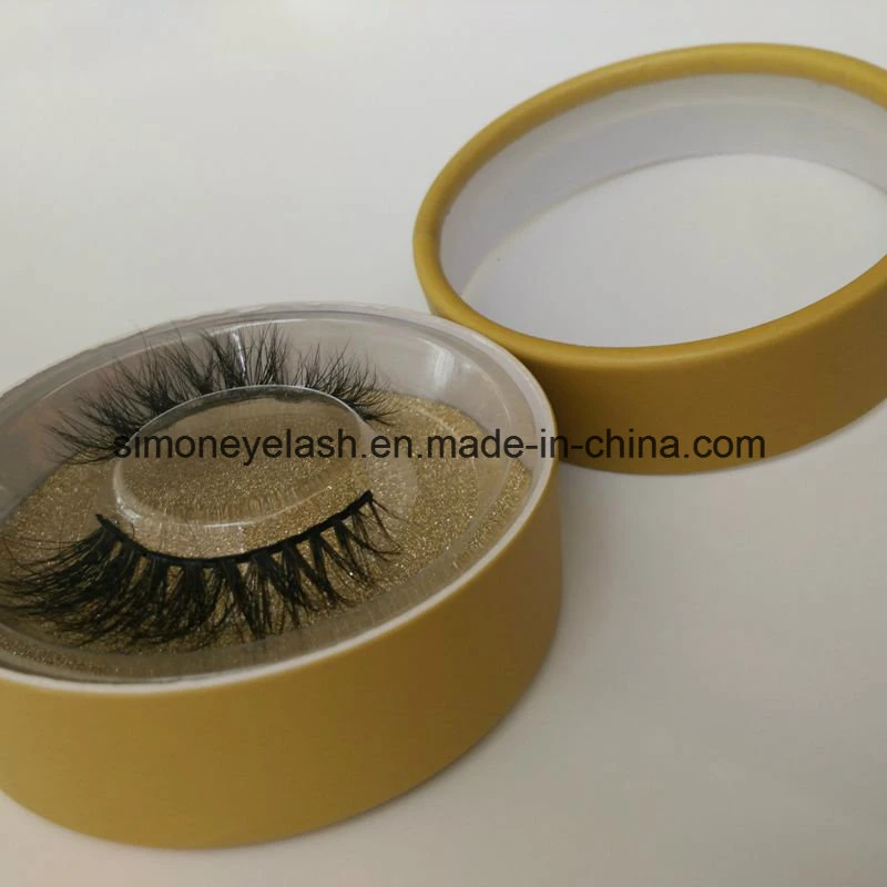 Cosmetic Box Packaging Beauty Eyelash Box with Round Window