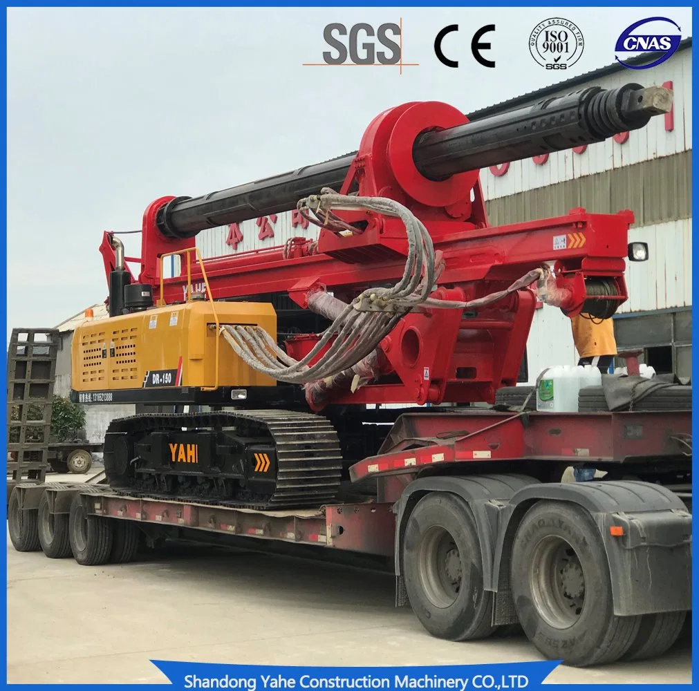 Dr-150 Crawler New Style Hydraulic Rotary Drilling Rig for Foundation Engineering