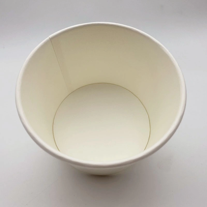 Hot Sales White Paper Soup Cup with PE Coating