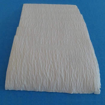 Disposable High quality/High cost performance  65GSM 30X40cm 4ply Hand Towel Paper+Cotton Thread Used by Doctors in Surgery/Operation