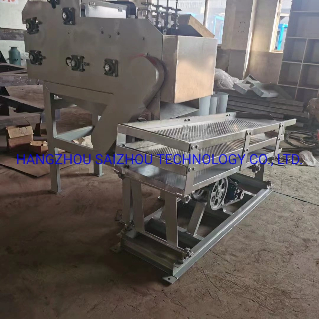 Factory Supply Cashew Nut Shelling Machine with Kernel Shell Separator