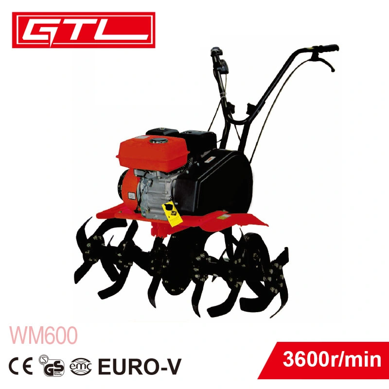 Agricultural Gasoline / Diesel Power Tiller and Cultivator Micro Tilling Machine (WM600)