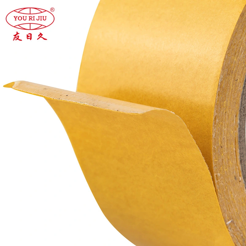 Yourijiu Heavy Packing Carpet Joint Rouhg Surface Strong Adhesion Wholesale/Supplier Jumbo Roll Size Double Sided Cloth Tape