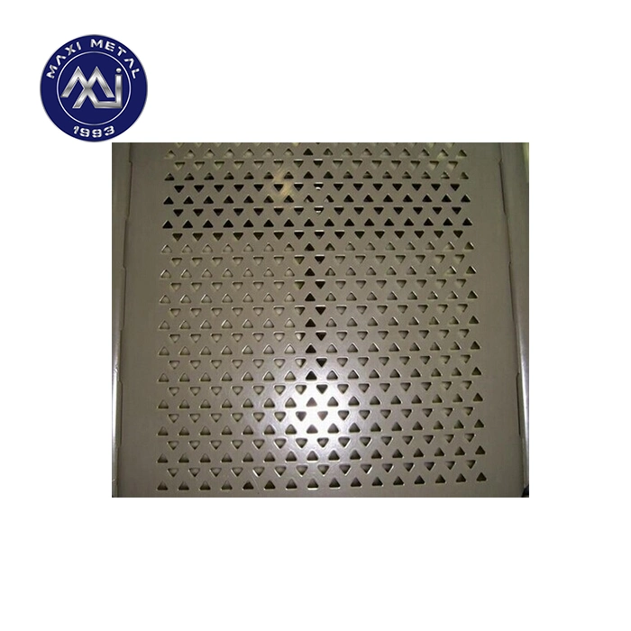 Custom Design Perforated Metal Sheet 304 Stainless Steel Mesh Plate