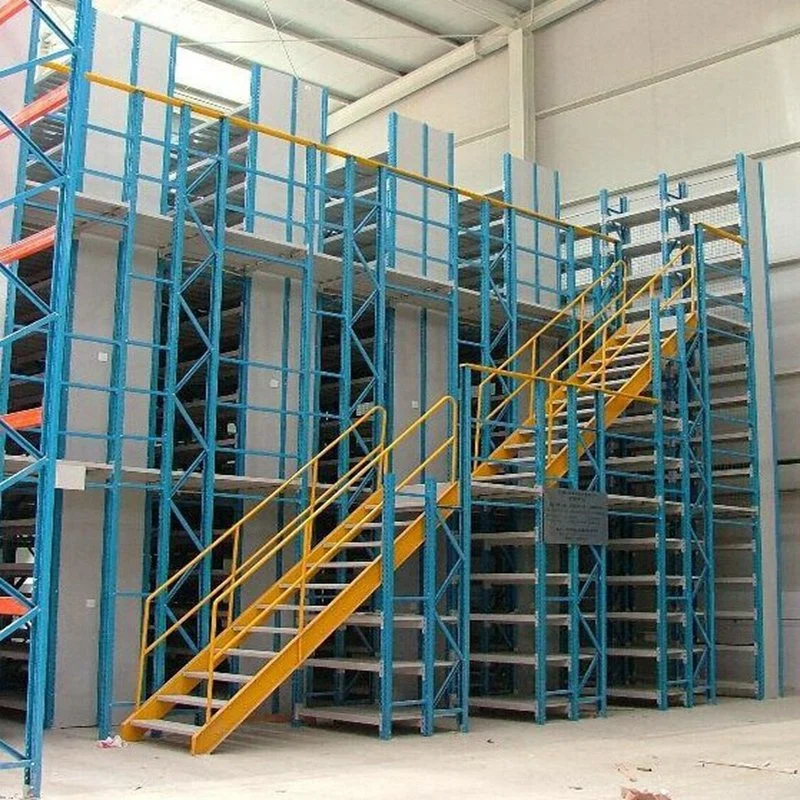 Pallet Rack Shelf Supported Steel Mezzanine Floor/Bookshelf