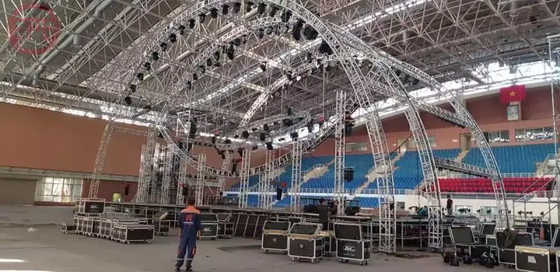 Event Stage Truss Ausrüstung für hängende Beleuchtung Truss