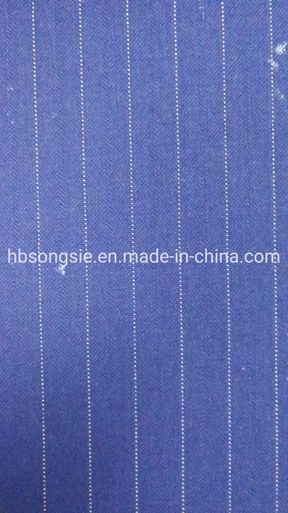 Cationic Viscose Stripe Fabric 80%Polyester 20% Rayon Jacquard Winter Suiting Fabric