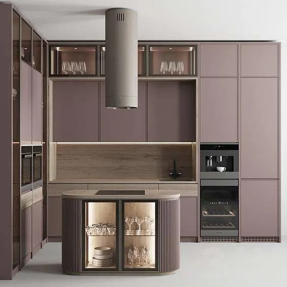 Made in China Fitted Furniture Waterproof Kitchen