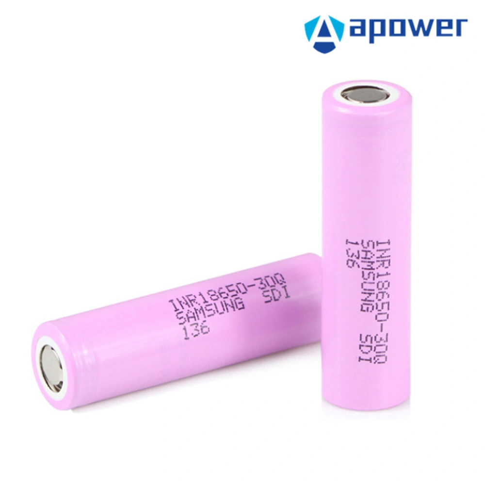 Original Brand Sam Inr18650-30q 3.7V 3000mAh 18650 30q for Samsung 30q 3000mAh Battery