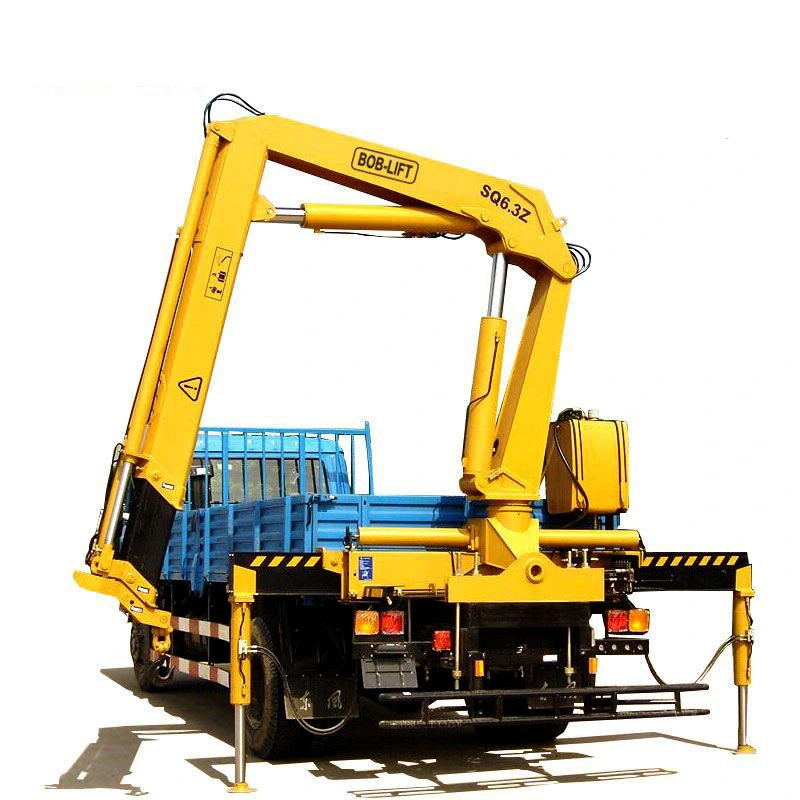 Factory Direct Supply 4/5/ 6.3 Ton Knuckle Boom Crane Truck Mounted Crane for Sale