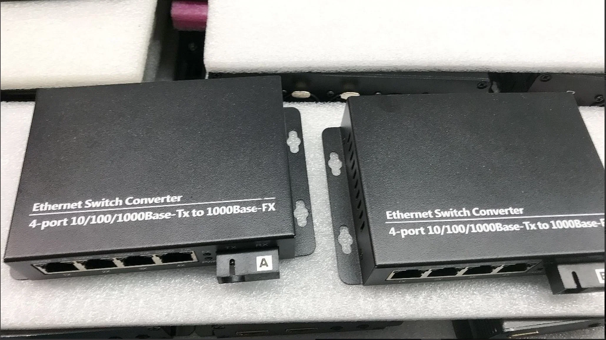 سعر لطيف 10/100/1000 متر FC من ألياف منفذ FC إلى وسائط Ethernet المحول