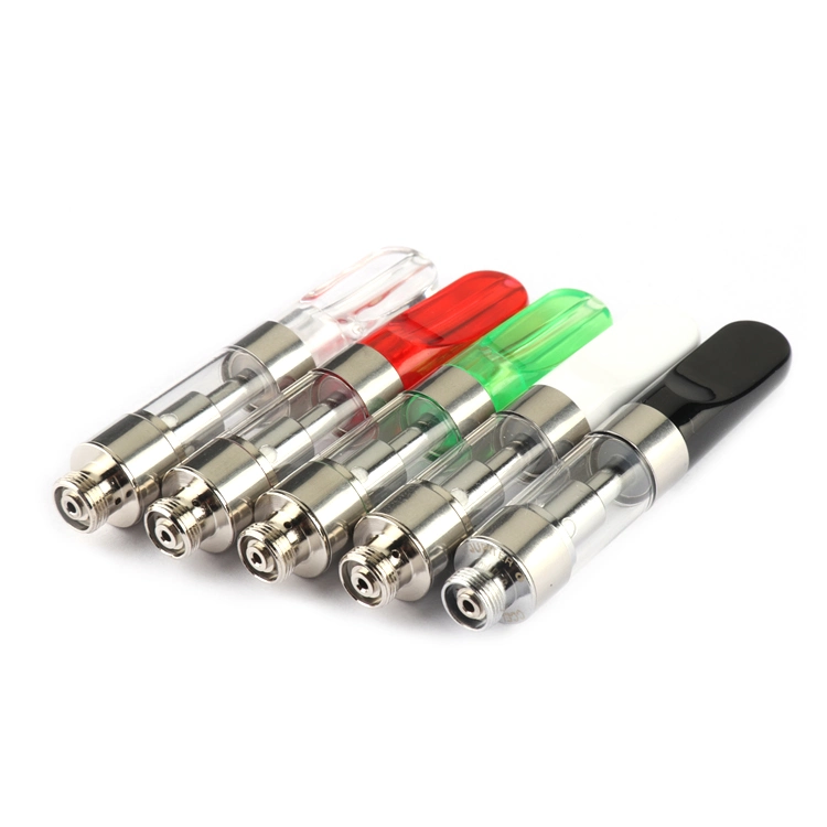 0,5mL 1,0ml VAPE Pen Cartridge 510 Vaporizador de tanque de aceite Thik Cartucho desechable E de bobina cerámica para cigarrillos