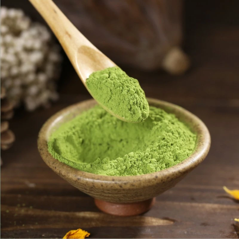 Highest Quality Natural Organic Green Tea Powder Kiwi Flavor for Latte Drinks with Great Taste