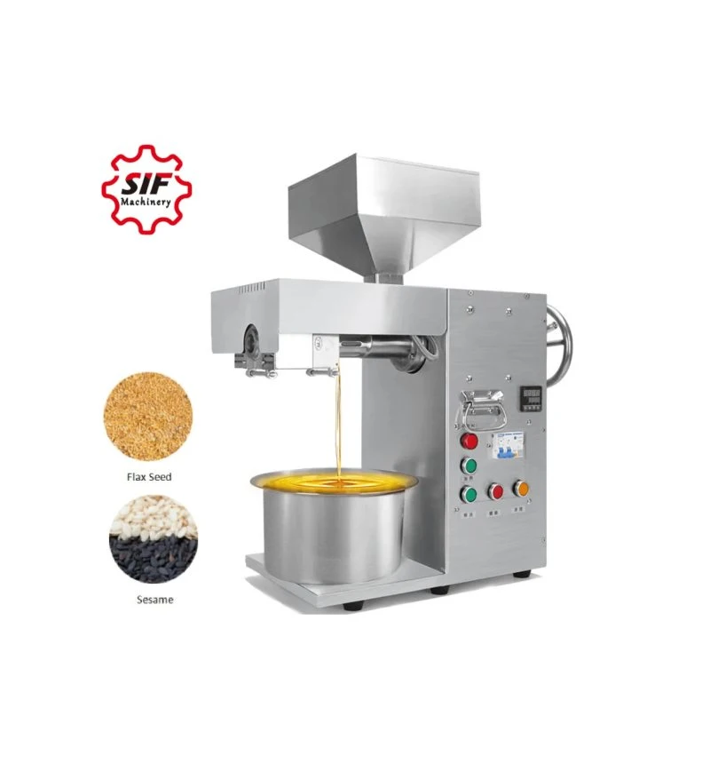 Sif Small Fully Automatic Peanut Coconut Sesame Oil Presser