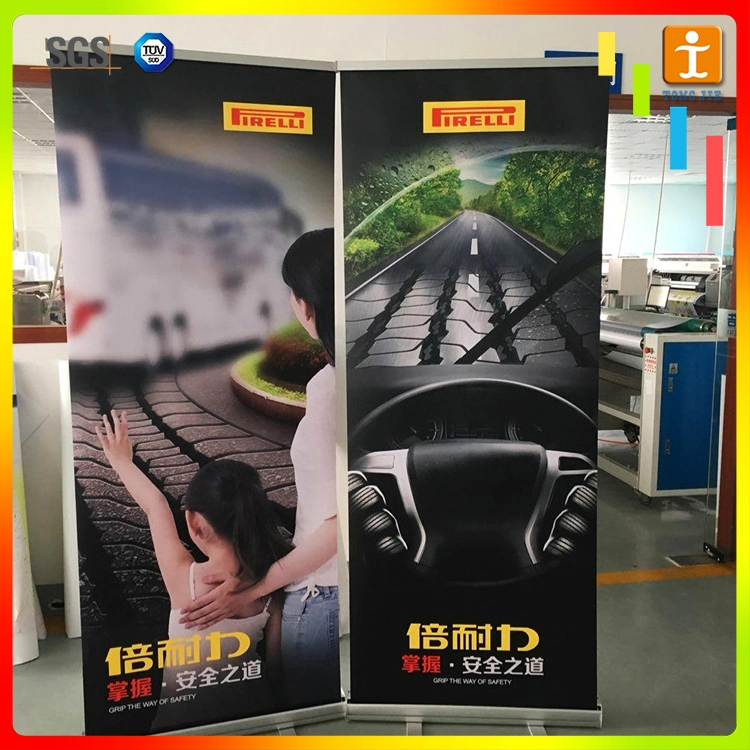 Retractable Display Stand Advertising Roll up Banner (TJ-10)