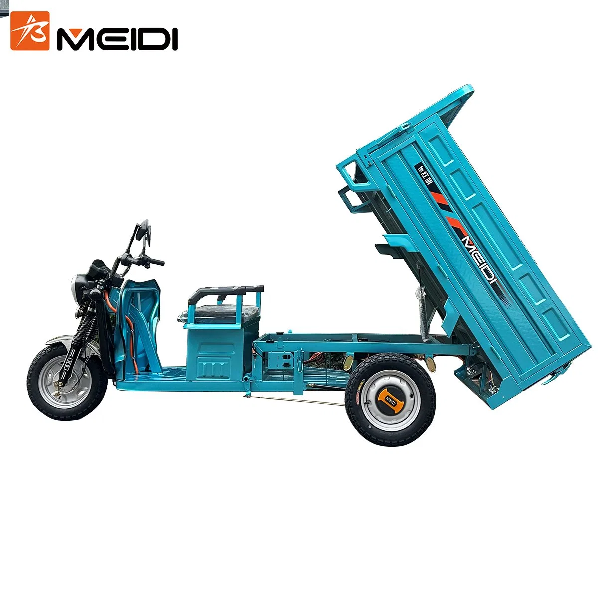 Meidi Farm Use 800W Motor 60V 45ah Electric Cargo Tricycle for Adult