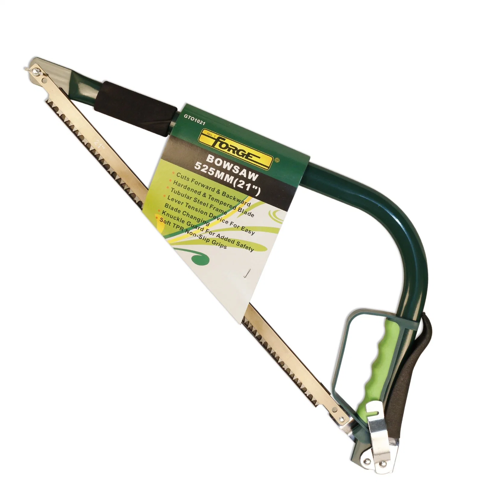 Outils de coupe 21" Jardin d'acier de l'élagage de scie à métaux Bowsaw Bow vu