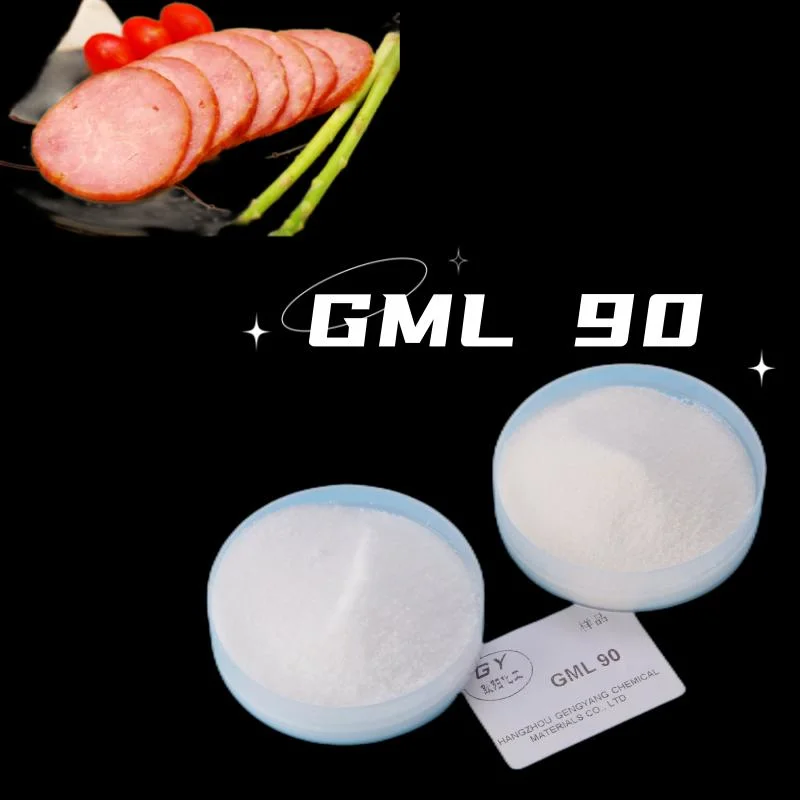 Food Emulsifier Used in Meat. Distilled Glycerol Monolaurate (GML) E471 Competitive Price